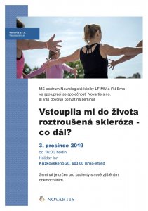 Vstoupila mi do života roztroušená skleróza - co dál? | eReS tým ČR