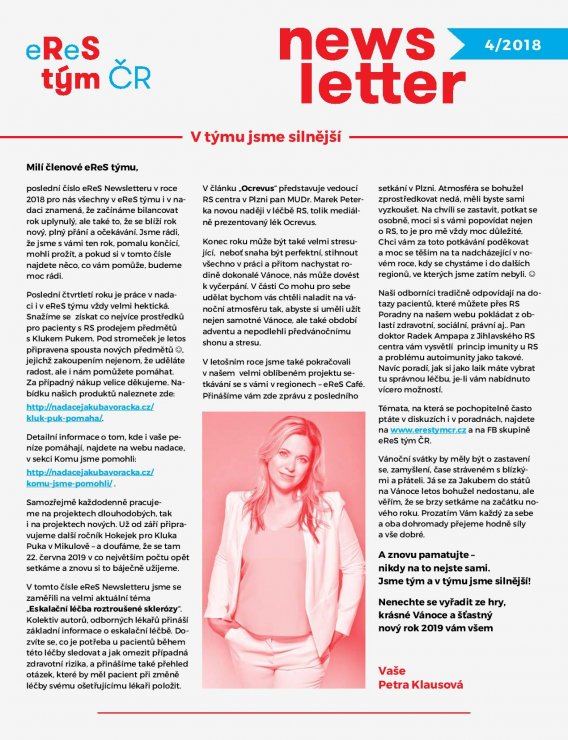eReS Newsletter 4/2018